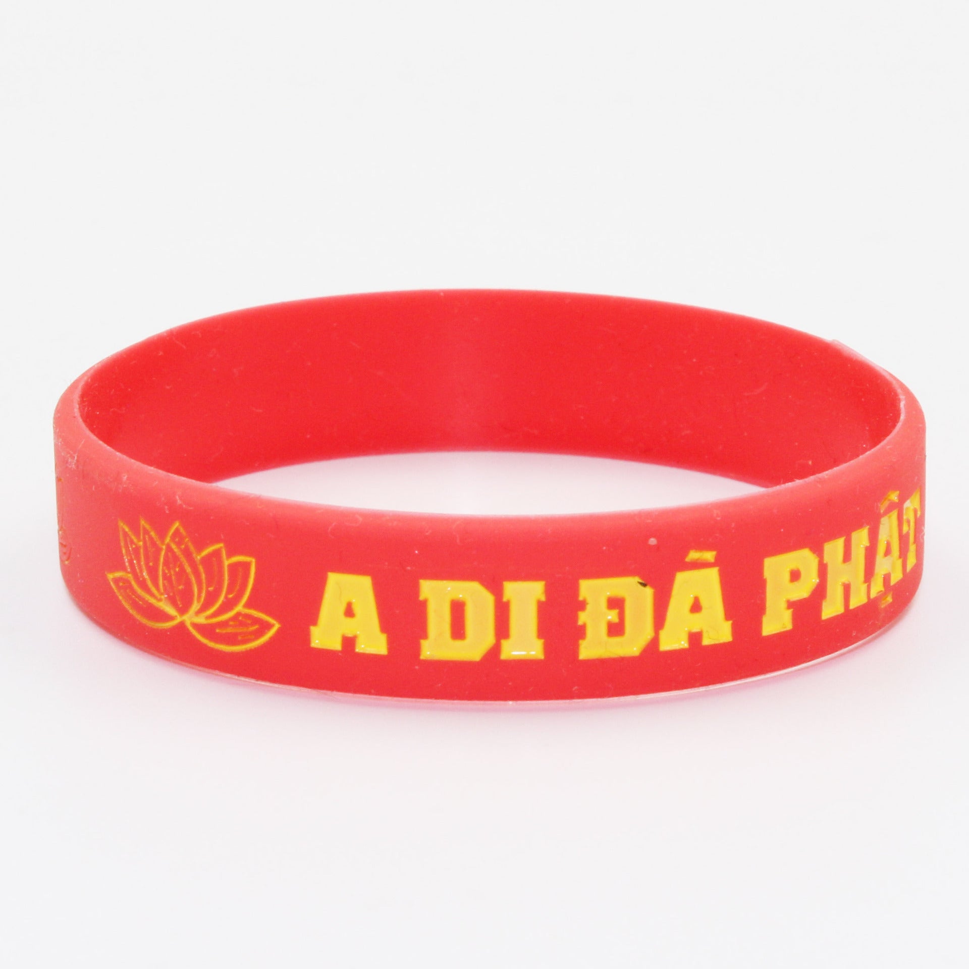 Brazalete de loto de silicona de tamaño mediano y pequeño